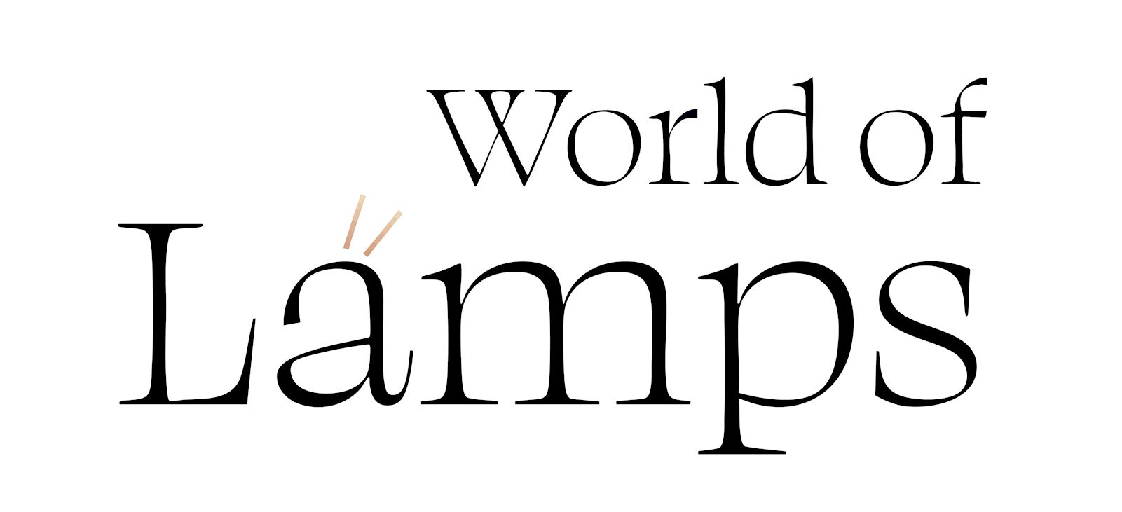 World of Lamps standaard logo