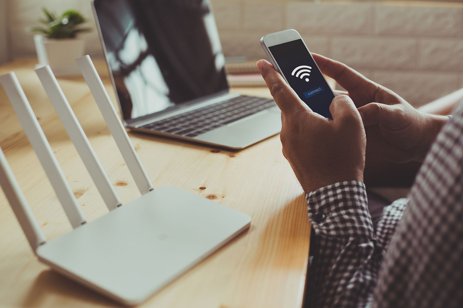 Stockfoto Wifi internet JStart