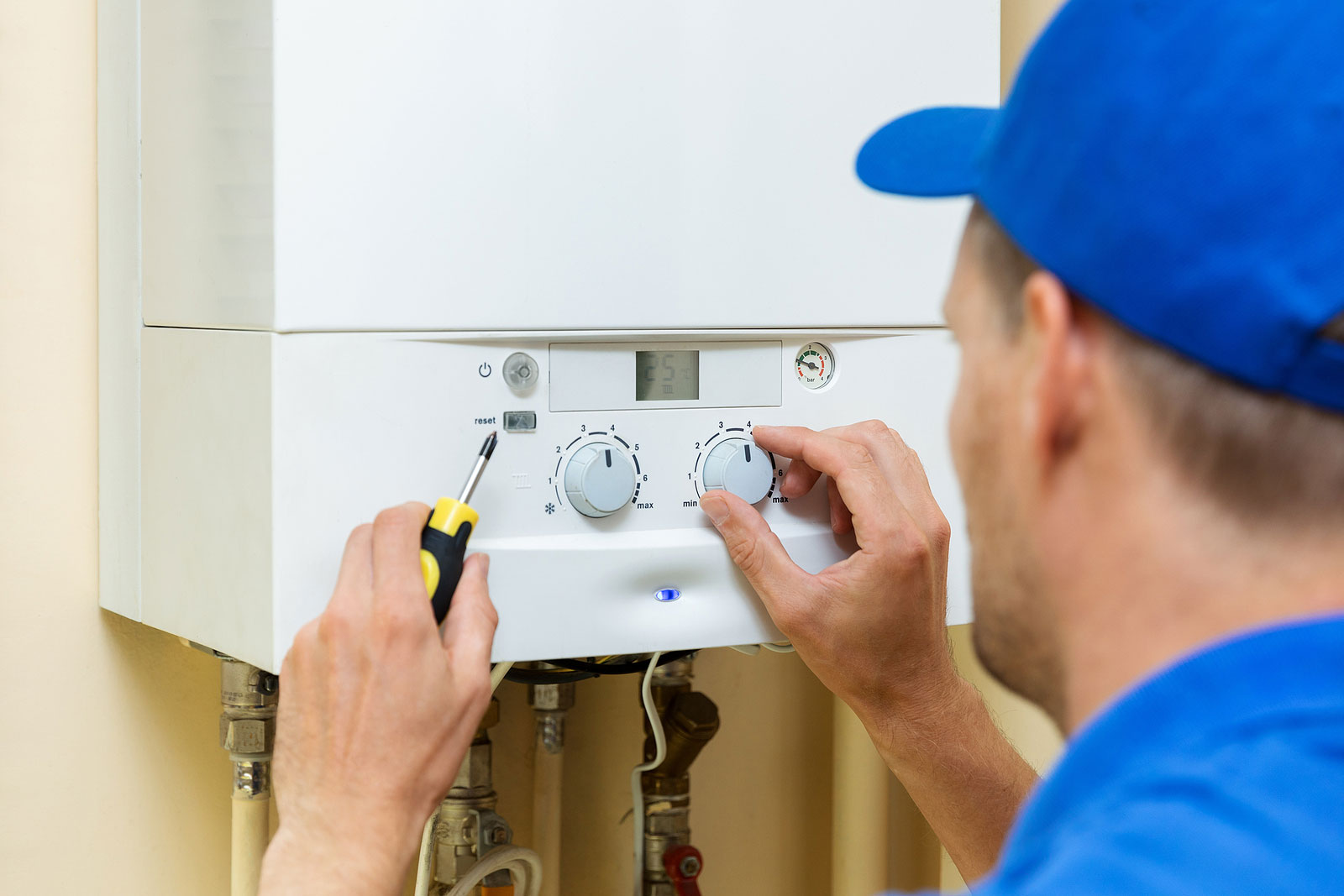 Stockfoto gasinstallaties JStart