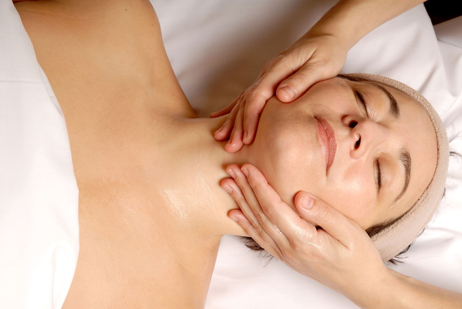 Gezichtsmassage groot