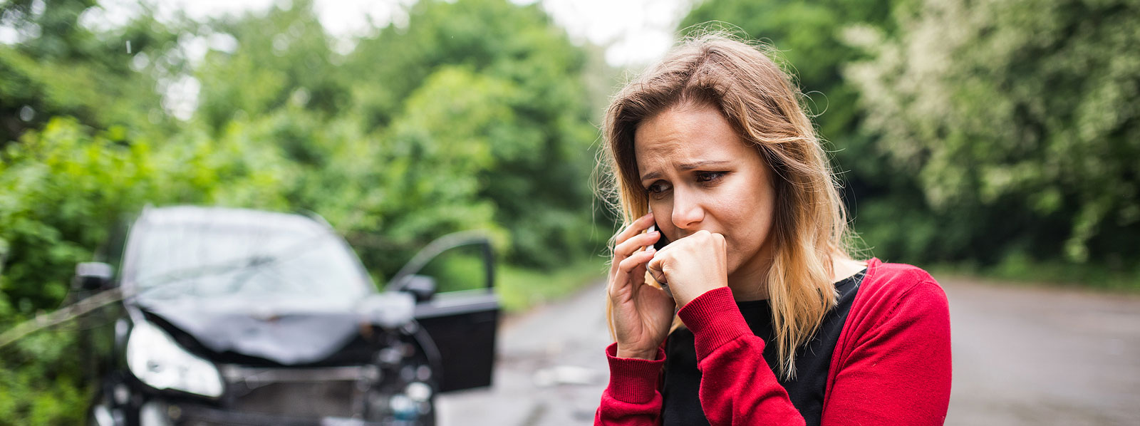balk eenzijdig ongeluk