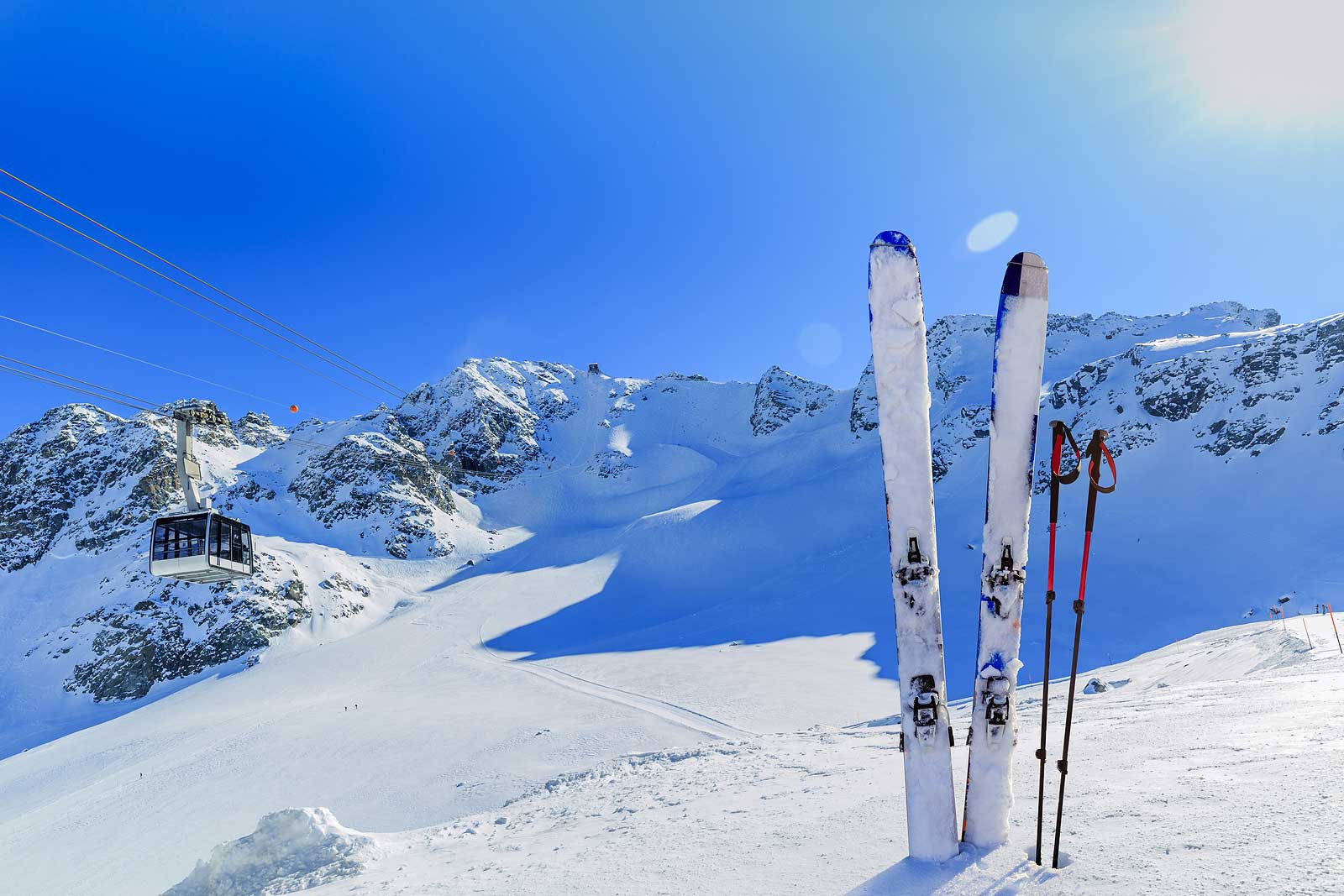 Ski in sneeuw 2