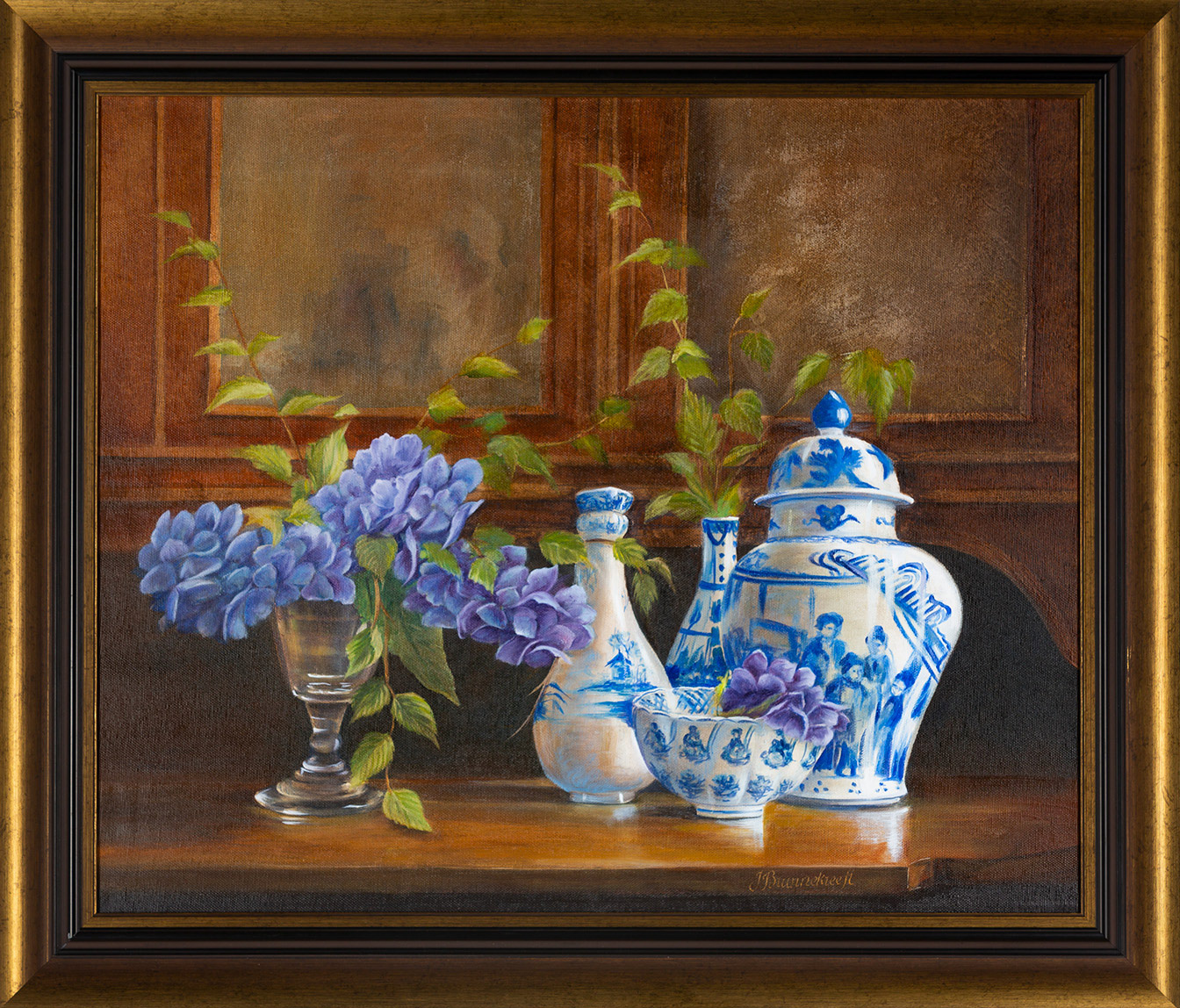Blue Hydrangea