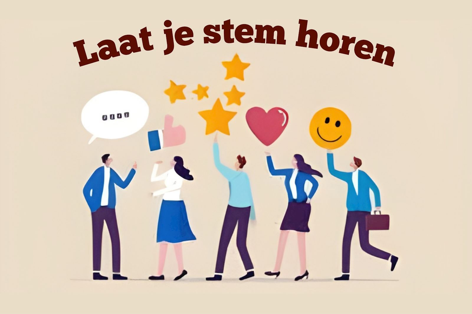 Laat je stem horen