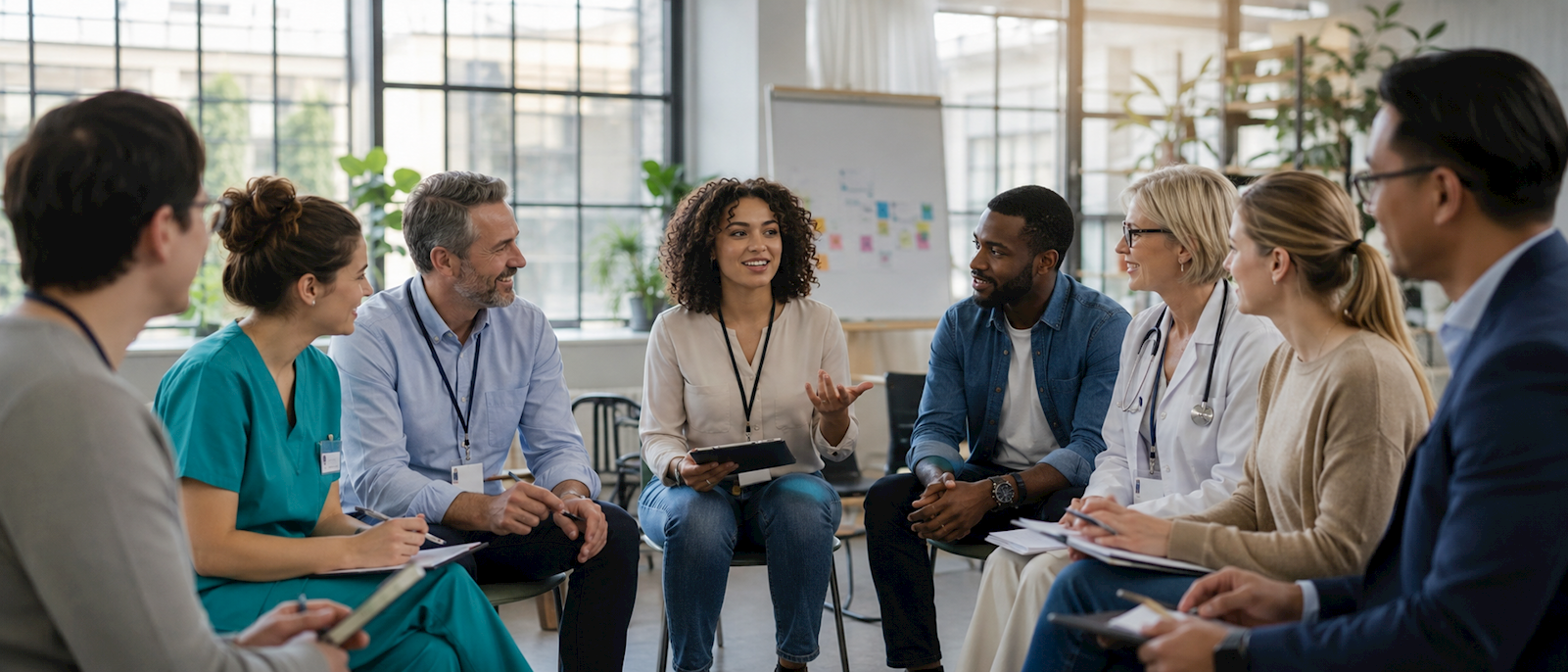 Voor wie zijn stressmanagement en professionele scholing geschikt?