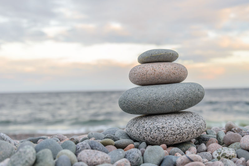 stones at sea