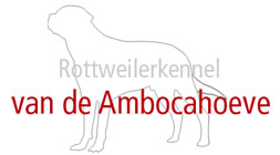 Logo Rottweilerkennel van de Ambocahoeve