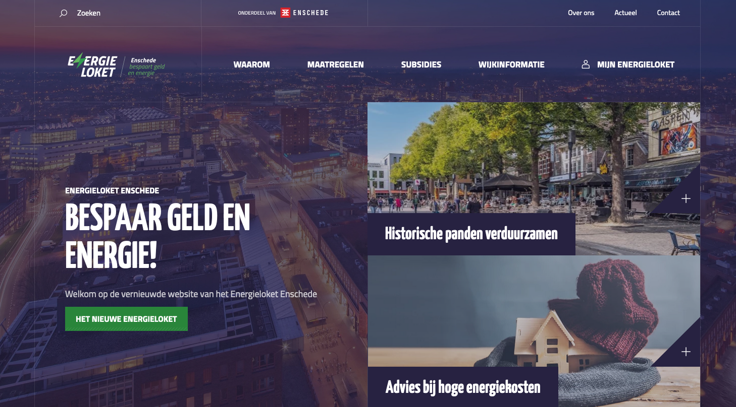 Energieloket Enschede Verbruik minder doe meer 