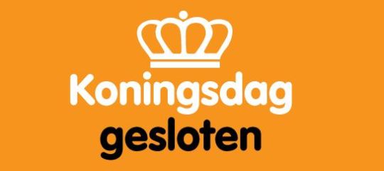 Banner Koningsdag Gesloten