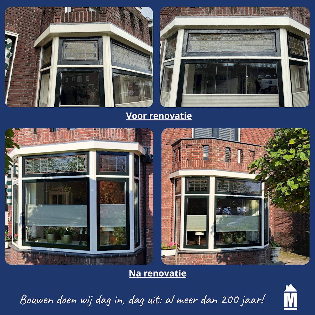 Voor renovatie