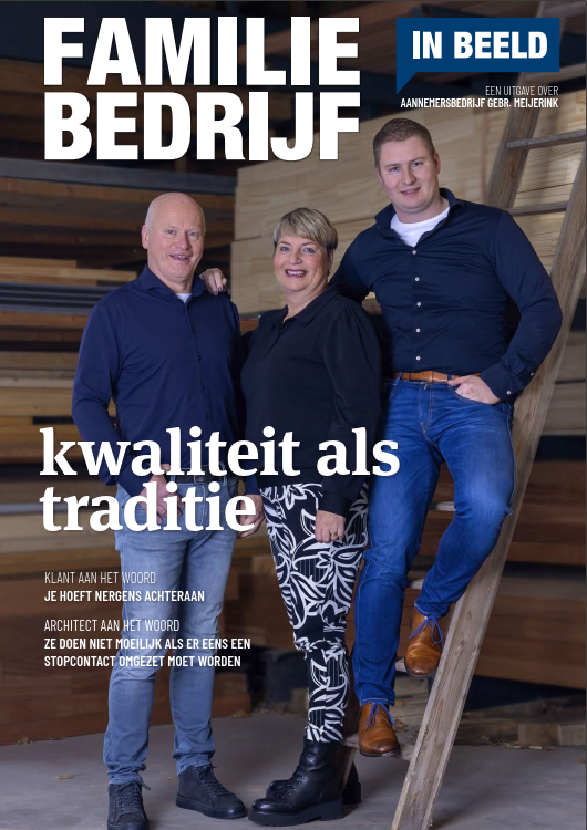 Voorkant familiebedrijf in beeld
