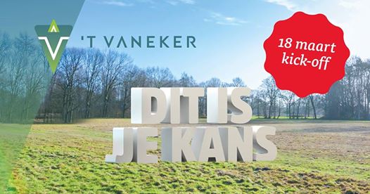 vaneker 18 maart kick off