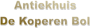 Logo Antiekhuis De Koperen Bol