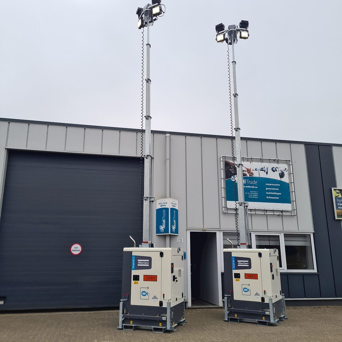 lichtmasten levering Terneuzen