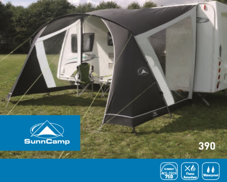 SunnCamp Roller Mobile Netzstromanschluss Aufschaltung Behälteranlage Camping Zelt. 