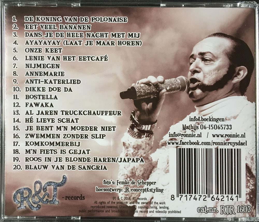 Ronnie_Ruysdael_CD_album