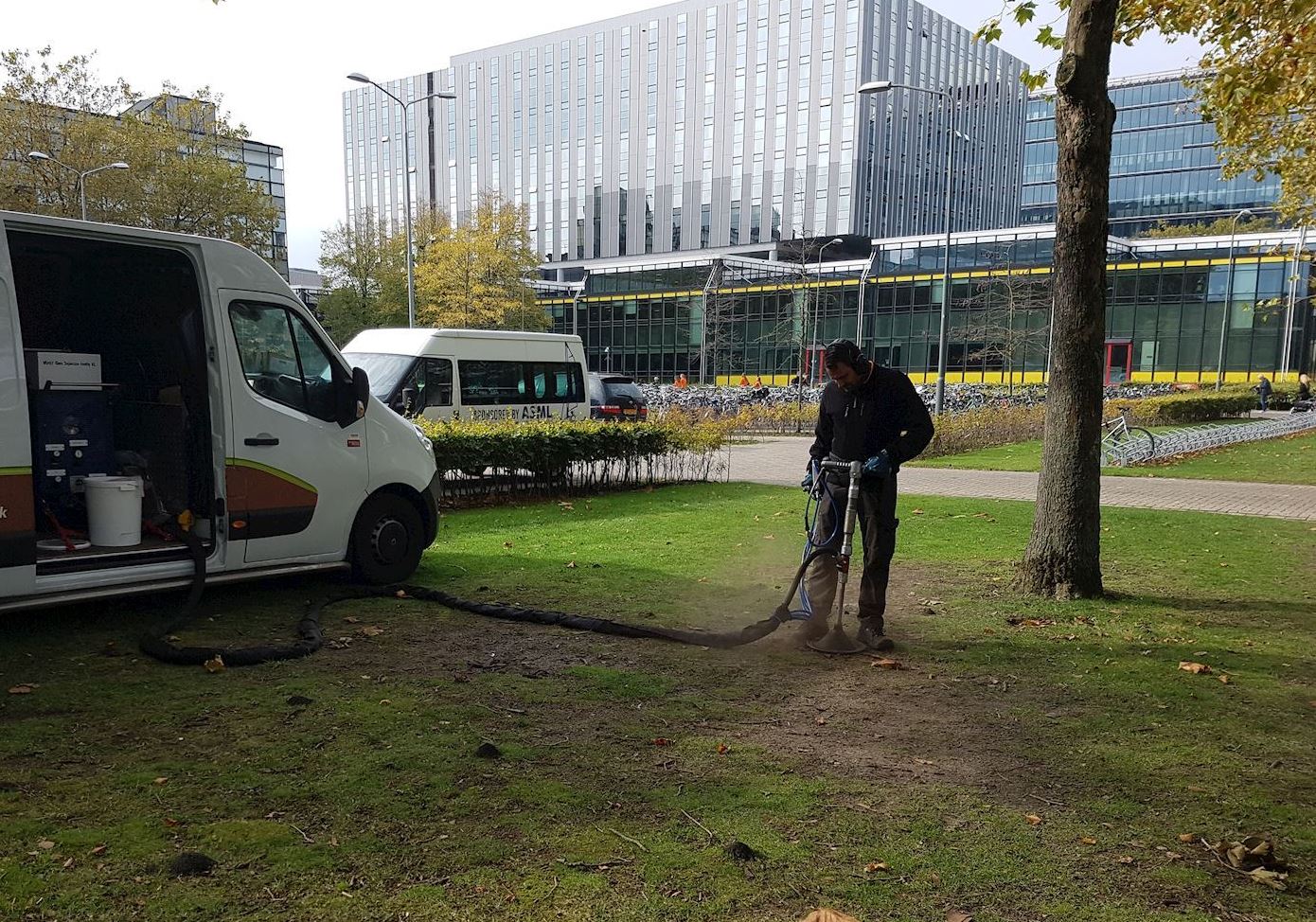 Groeiplaatsverbetering ploffen Eindhoven