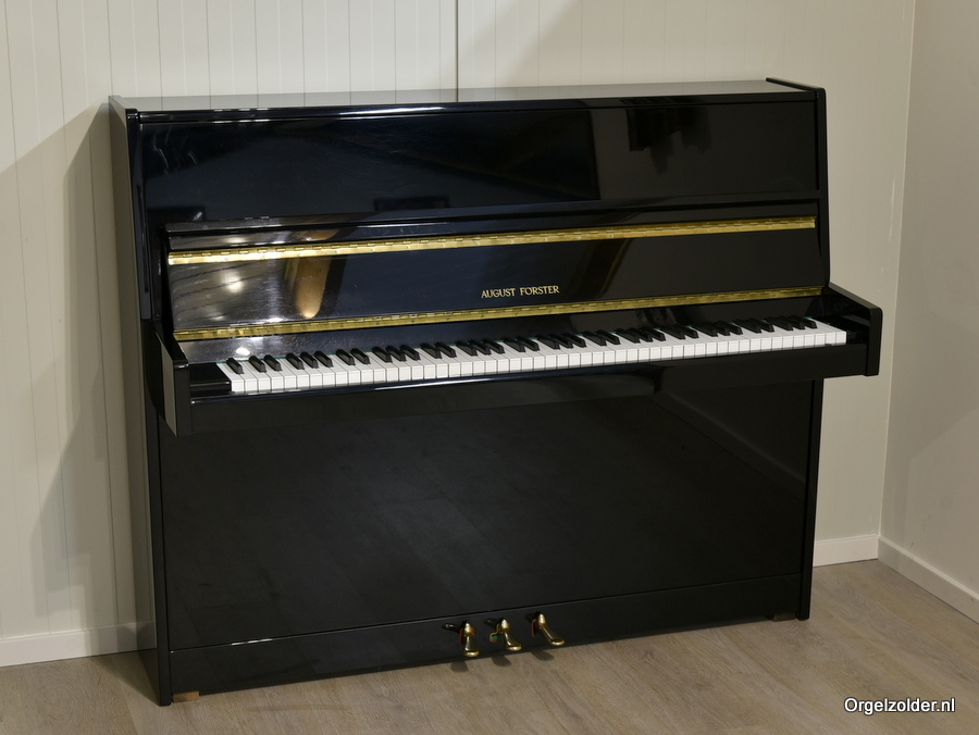 August F rster 114 zwart hoogglans