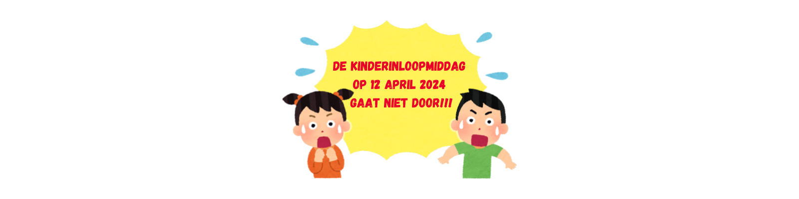 Bruggert Kinderinloopmiddag gaat niet door