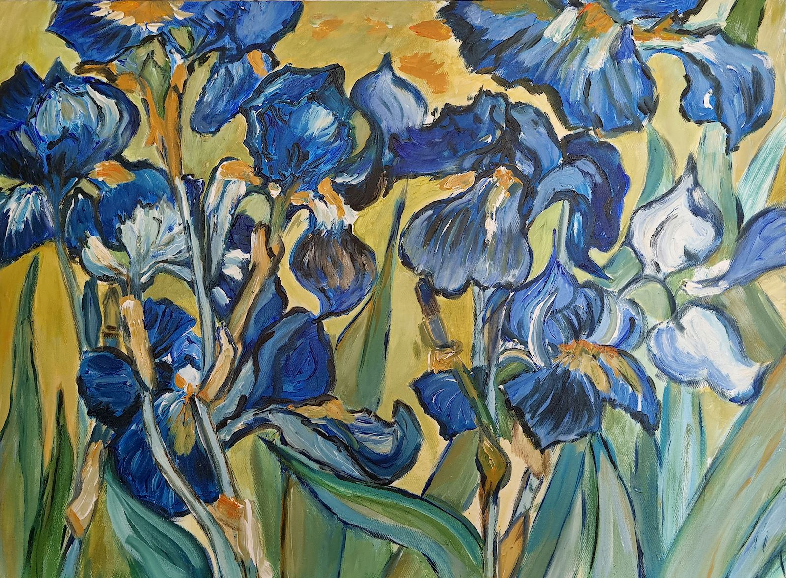 irissen blauw van gogh anneke malek kunst uit de kast