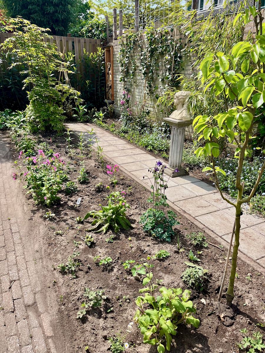 schaduwborder gereed