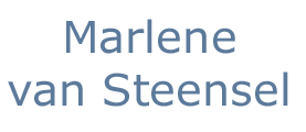Logo Marlene van Steensel